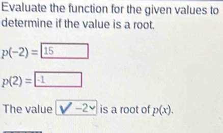 Toradh íomhá ar Evaluate the Function for the Given Value