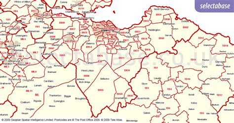 TD Postcode Area Map എന്നതിനുള്ള ഇമേജ് ഫലം