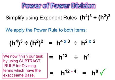 Image result for Exponent Power Rule Examples