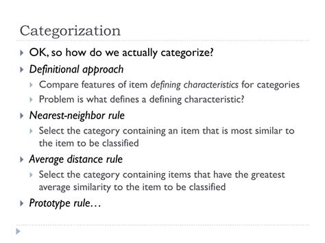 Image result for Definitional Categorization