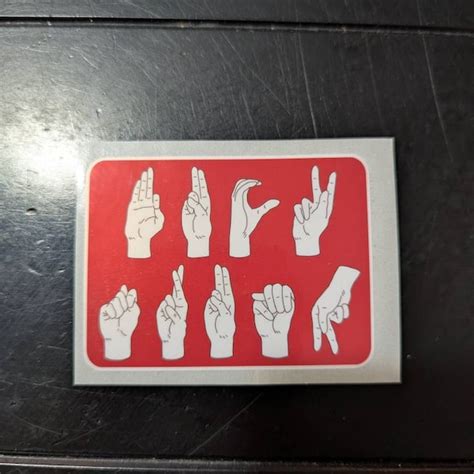 Toradh íomhá ar Blue ASL Sign