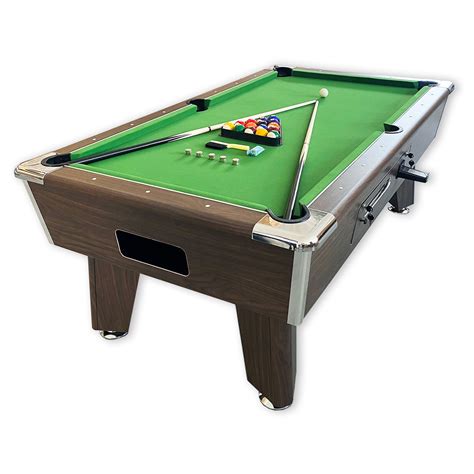 Image result for Coin Pool Table Whole Side View