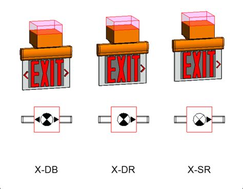 Image result for Electrical Drawing Exit Sign