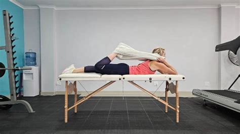 Image result for Supine Bed Exercises with Towel