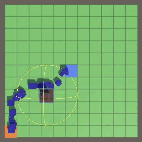 Toradh íomhá ar Targeting Range Sprite Unity