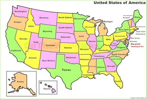 Image result for States Map with Numbers