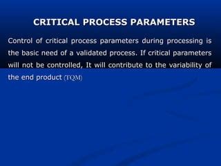 Image result for Critical Operating Parameters