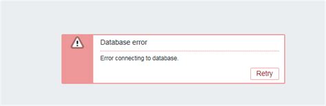 Image result for Zabbix Database Error