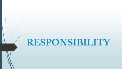 Image result for Responsibility