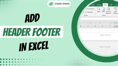 Image result for Insert Header Excel 2020