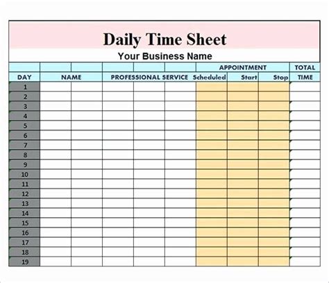 Image result for Excel Time Card Basic
