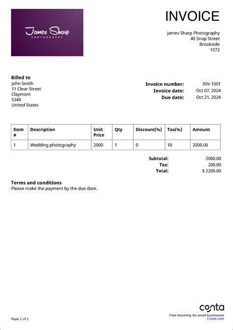 Image result for Sample Invoice Generator