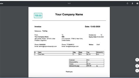 Image result for Invoice Script