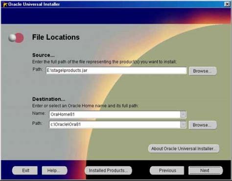 Toradh íomhá ar Oracle Installation