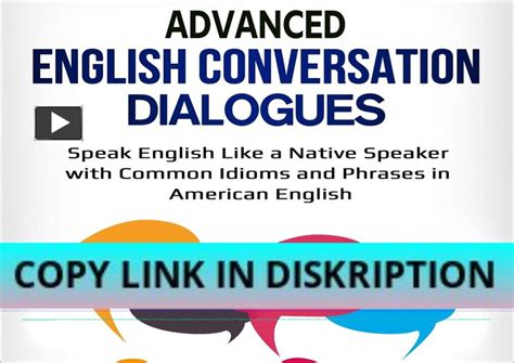 Image result for Advanced English Conversation PDF