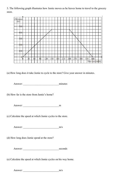 Image result for Taking Off Distance Graph Worksheet