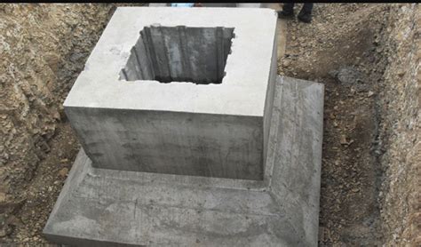 Image result for Precast Round Concrete Footings