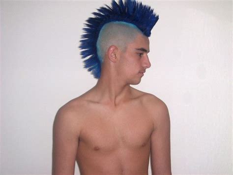 Image result for Blue Mohawk