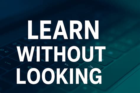 Toradh íomhá ar How to Write On the Keyboard without Looking