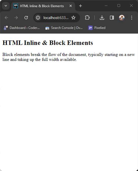 How to Create a Block in HTML に対する画像結果