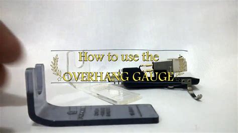 Toradh íomhá ar How to Set Cartridge Overhang