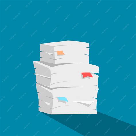 Toradh íomhá ar Paper Stack Vector