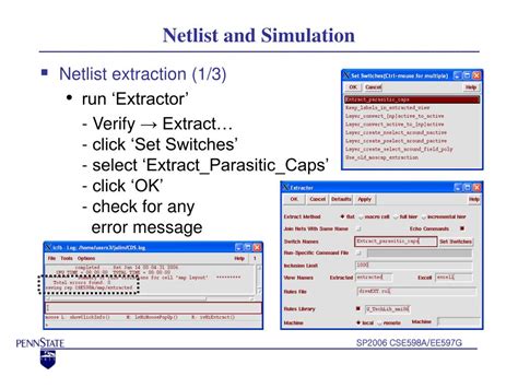 Afbeeldingsresultaten voor Netlist Extraction