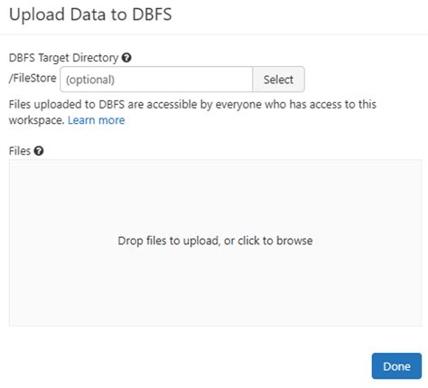 Toradh íomhá ar Where Is dBFS File Browser Data Bricks