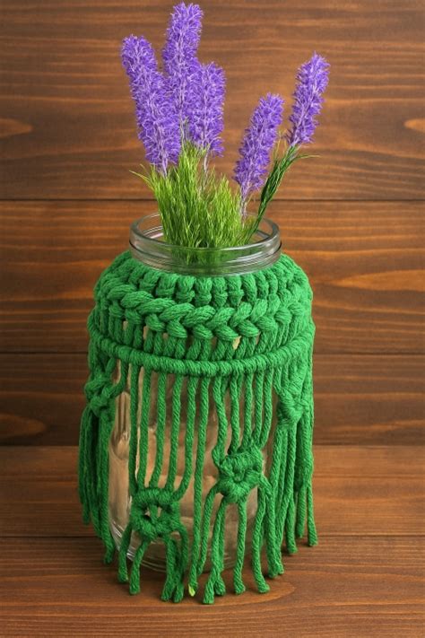 Making Macrame Jar Covers に対する画像結果