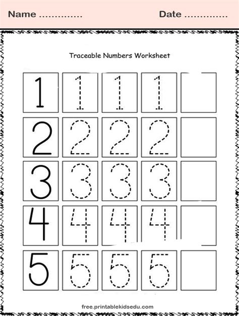 Afbeeldingsresultaten voor Writing Numbers Printable Worksheets
