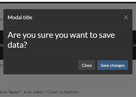 Image result for Bootstrap Two Button Dialog