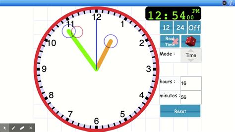 Image result for Interactive Clock Analog Clock