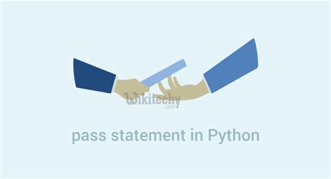 Image result for Pass Statement in Python