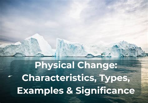 Image result for 20 Examples of Physical Changes