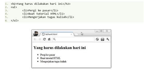 Image result for Tag Div HTML Contoh Hasil