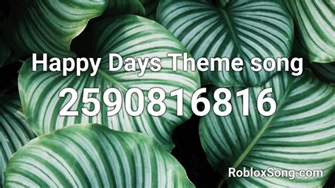 Image result for Happy Theme Roblox ID