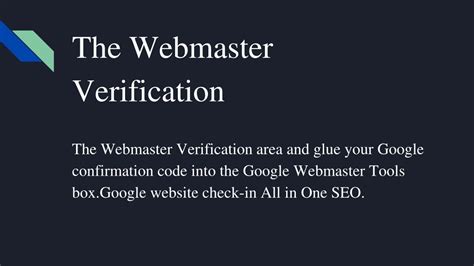 Image result for Google Webmaster Verification