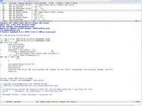 Toradh íomhá ar River Dynamic Window Manager
