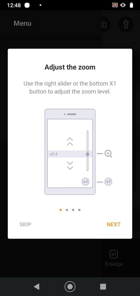 Toradh íomhá ar Microscope App for PC