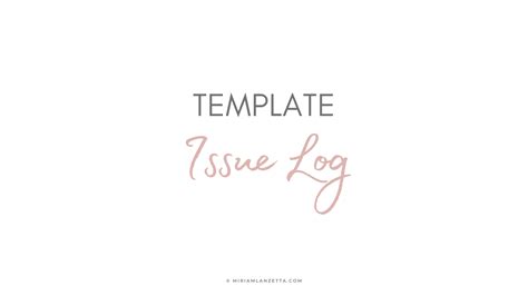 Problem Log Template に対する画像結果