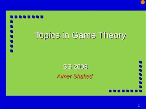 Game Theory Topics に対する画像結果