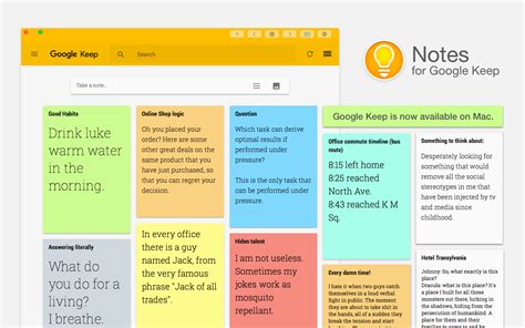 Image result for Google Keep Notes App PC