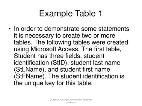 Image result for Some Example Tables for SQL
