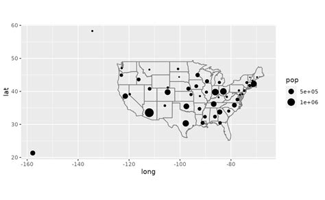 Image result for Ggplot Add Outline Map