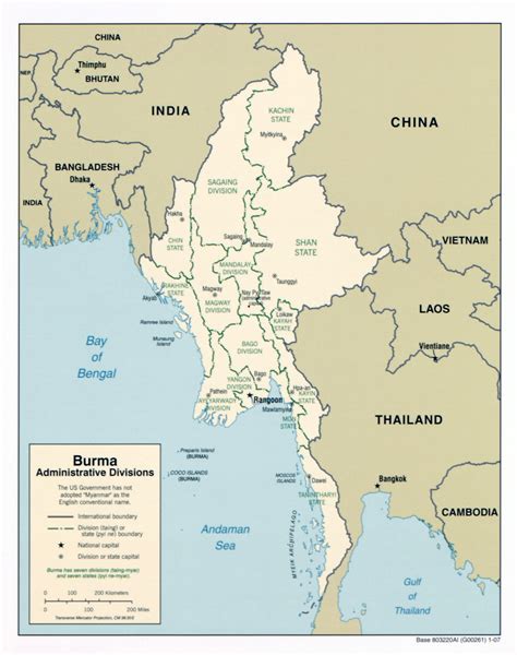 Toradh íomhá ar Myanmar World Map