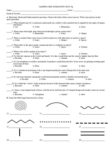 Toradh íomhá ar 3Q Sample Test Paper