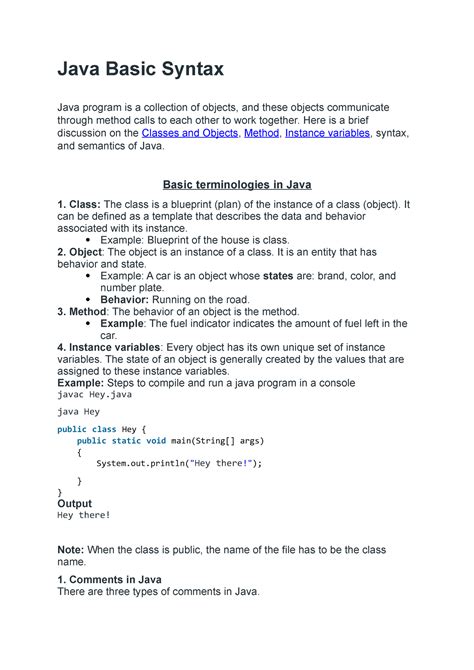 Image result for Syntax Java Bergambaara