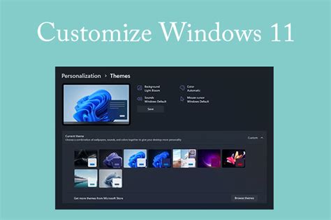 Windows 11 Customization に対する画像結果