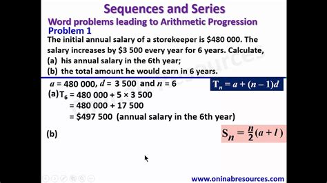 Image result for Arithmetic Sequence Word Problems