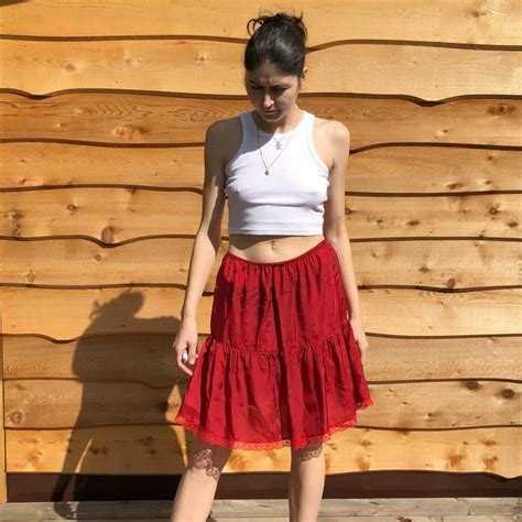 Red Mini Half Slip に対する画像結果